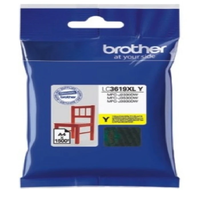 Polnjenje kartuše Brother LC-3619XL YELLOW za 1500 strani